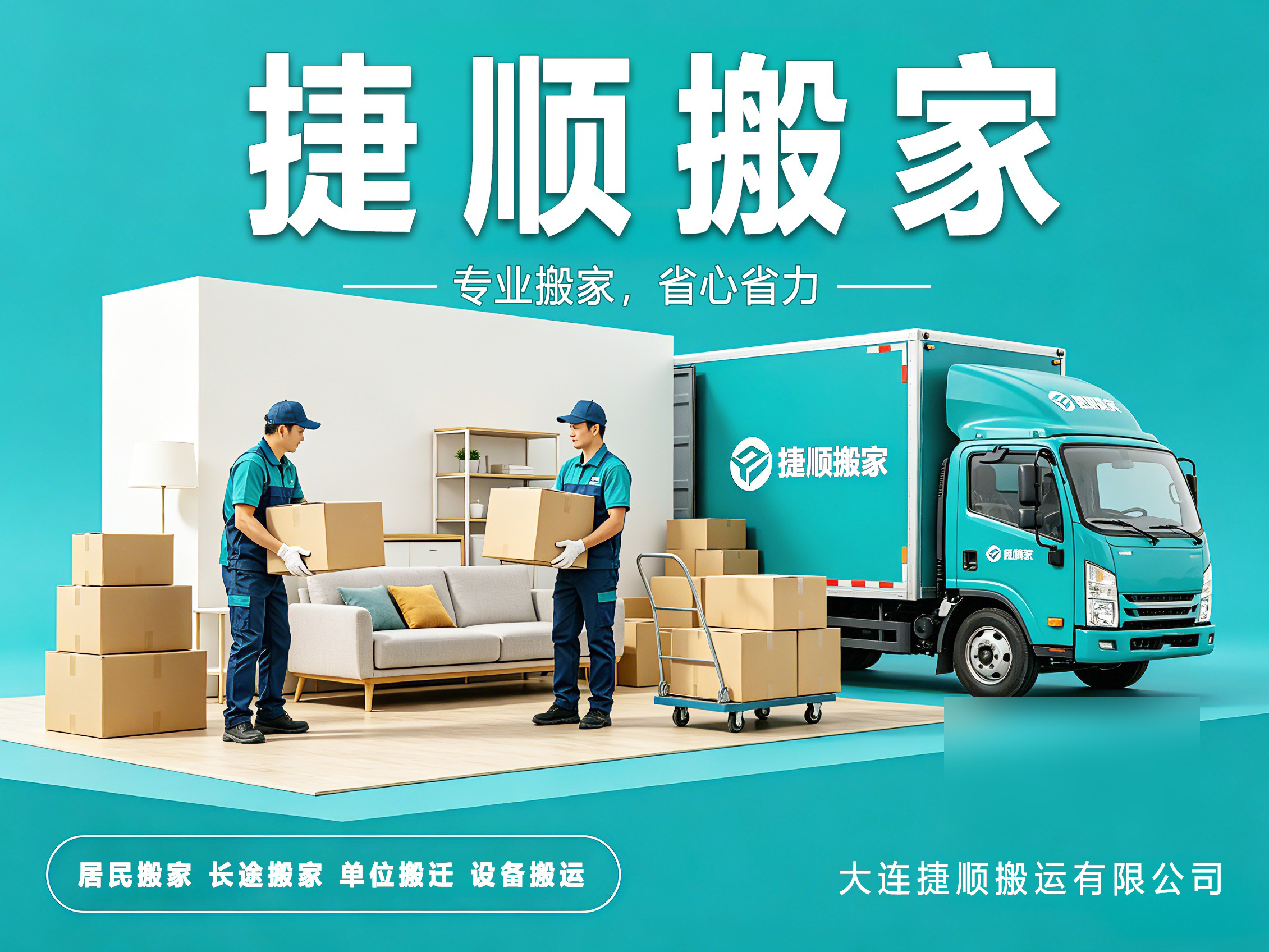 大连捷顺搬运搬家